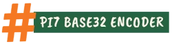Base32 Encoder
